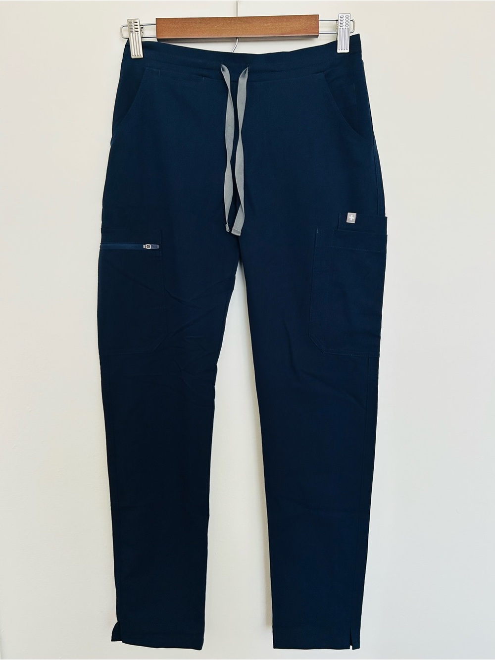 Figs Women’s Scrub Uniform Pants XXS Blue Pockets
